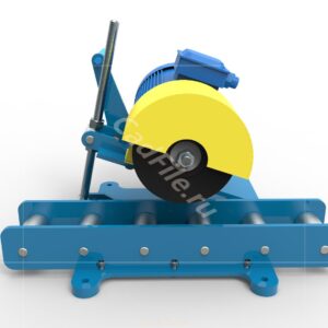 Станок зачистки труб 3D-модель.29