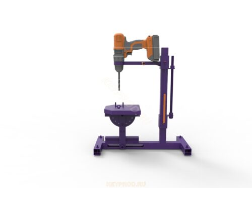 Сверлильный станок из шуруповерта 3D-модель