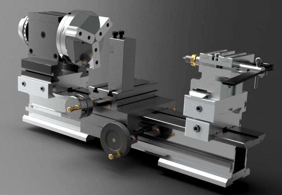 Настольный токарный станок по металлу taig micro lathe ii шпиндель