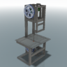 Пила ленточная 3D-модель