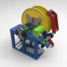 Размотка проволоки с тормозной системой 3D-модель