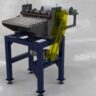 Станок для резки стального листа на полосы 3D-модель