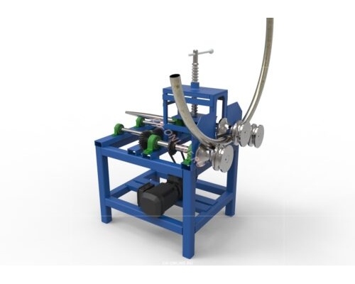 Трубогиб 3 в 1 3D-моделью Bending machine