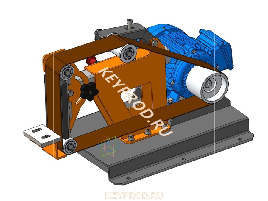 Гриндера 1500х75 Grinder 3D-модель