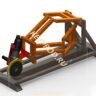 3D-модель Стойки-слайдера для болгарки